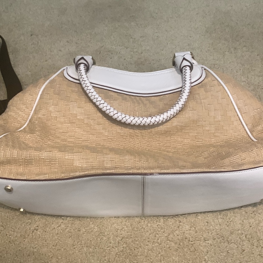 Cole Haan Genevieve Weave Large Triangle Tote